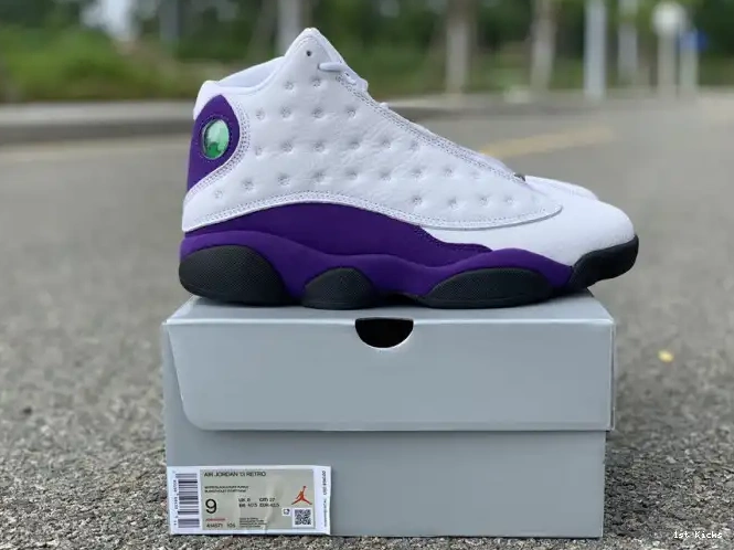 1st Kicks Shoes 13 Lakers Air Jordan 414571-105 0619